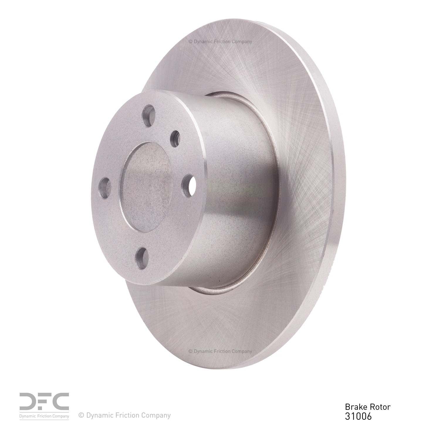 Dynamic Friction Company Disc Brake Rotor 600-31006