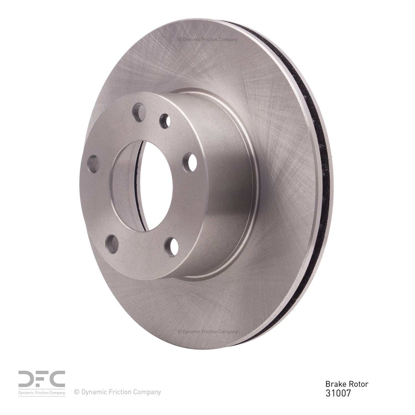 Dynamic Friction Company Disc Brake Rotor 600-31007