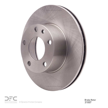 Dynamic Friction Company Disc Brake Rotor 600-31007