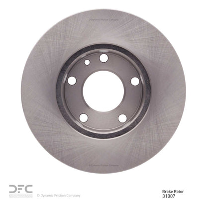 Dynamic Friction Company Disc Brake Rotor 600-31007