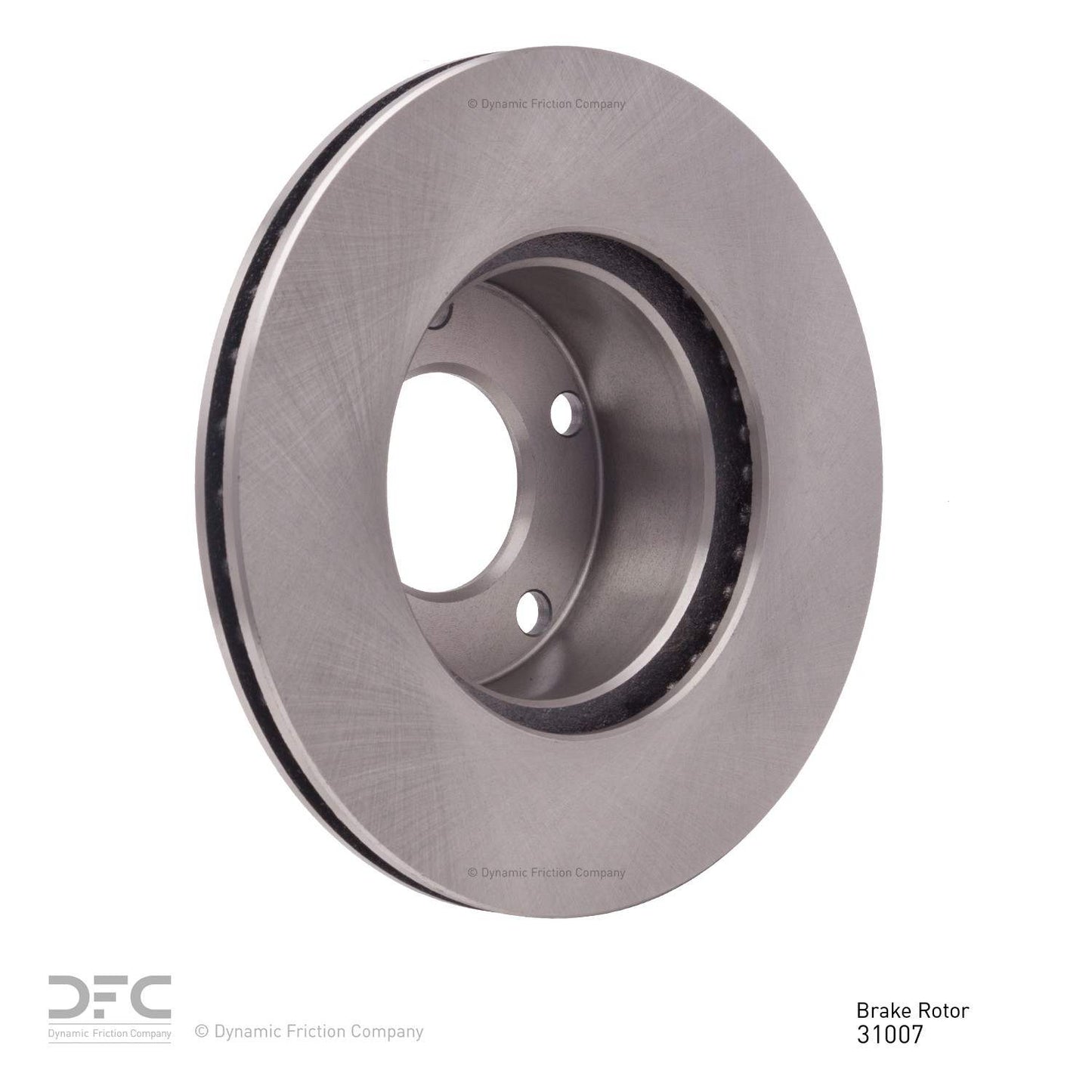 Dynamic Friction Company Disc Brake Rotor 600-31007