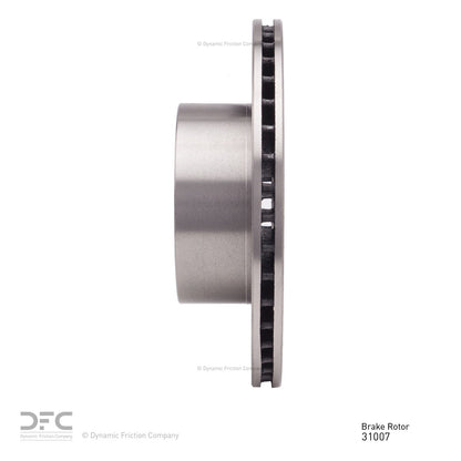 Dynamic Friction Company Disc Brake Rotor 600-31007