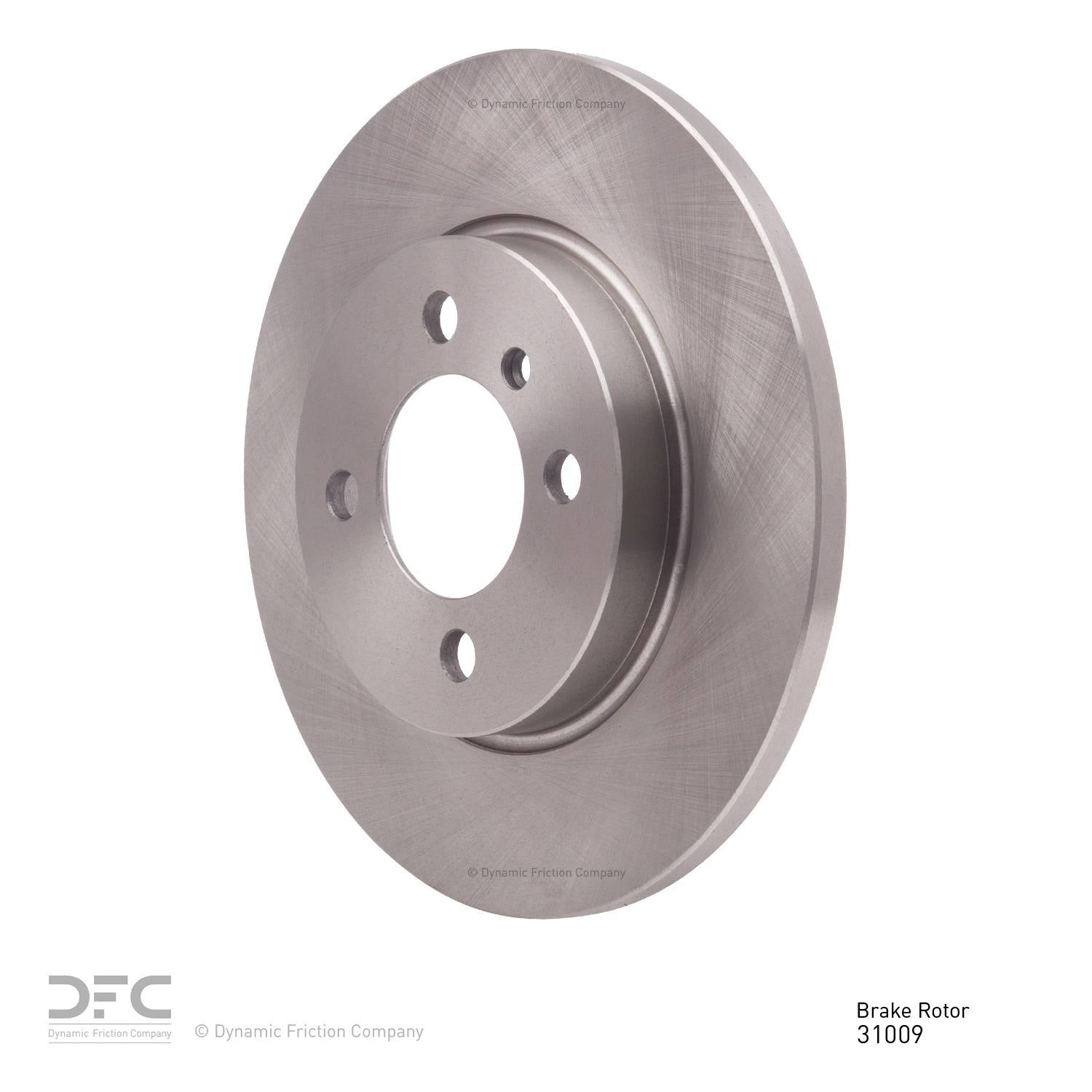 Dynamic Friction Company Disc Brake Rotor 600-31009