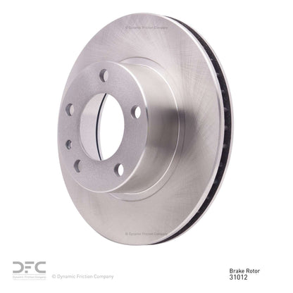 Dynamic Friction Company Disc Brake Rotor 600-31012