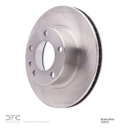 Dynamic Friction Company Disc Brake Rotor 600-31012