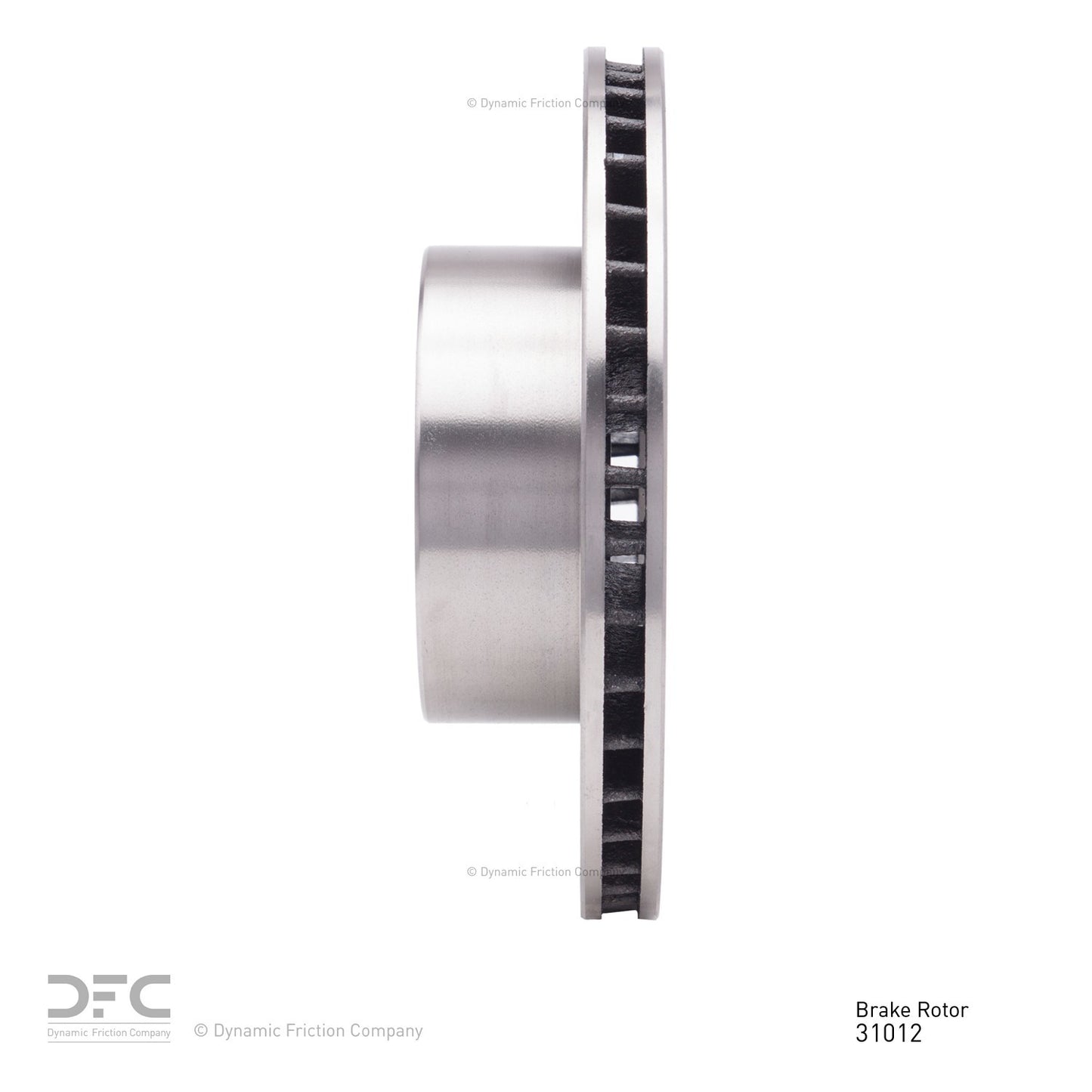 Dynamic Friction Company Disc Brake Rotor 600-31012