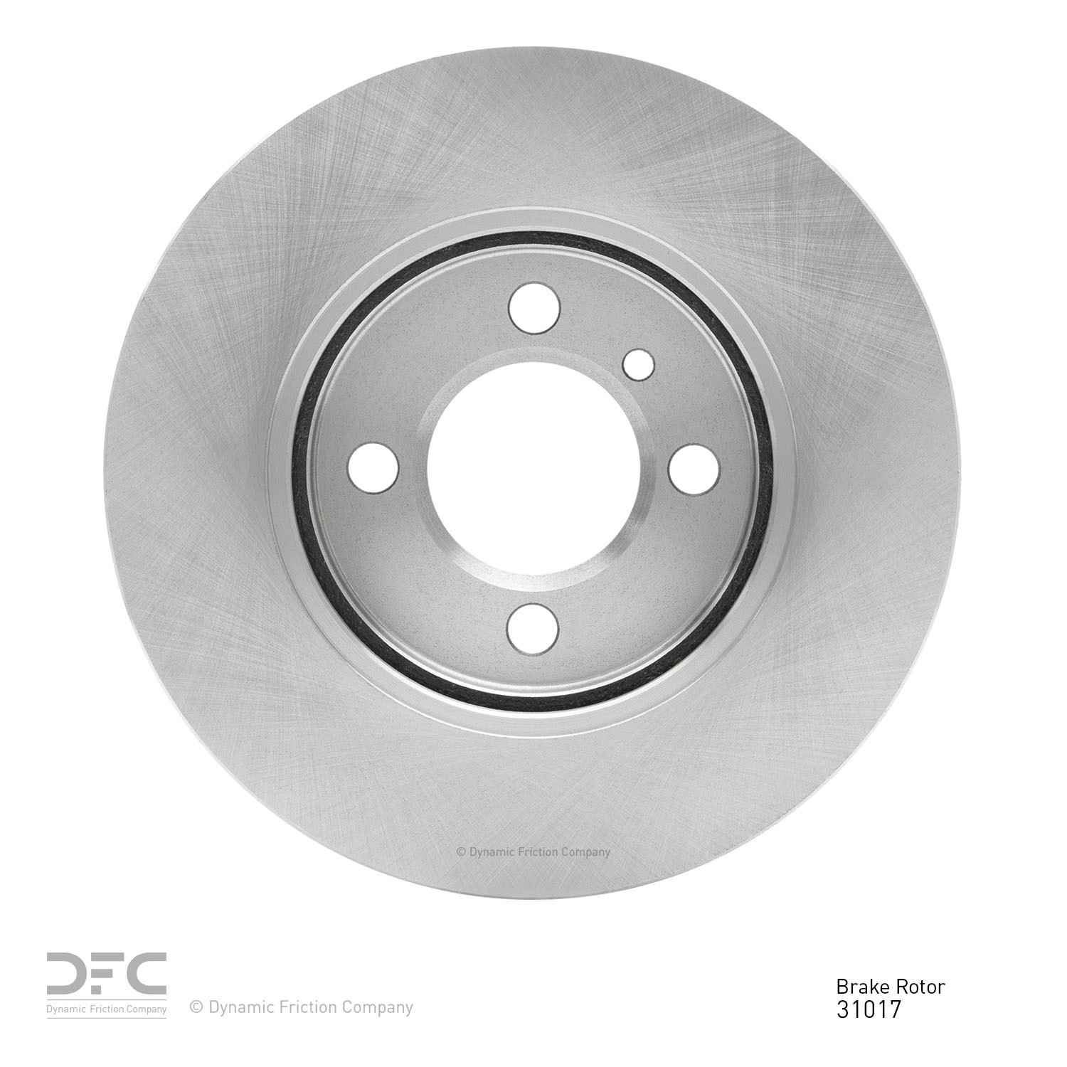 Dynamic Friction Company Disc Brake Rotor 600-31017