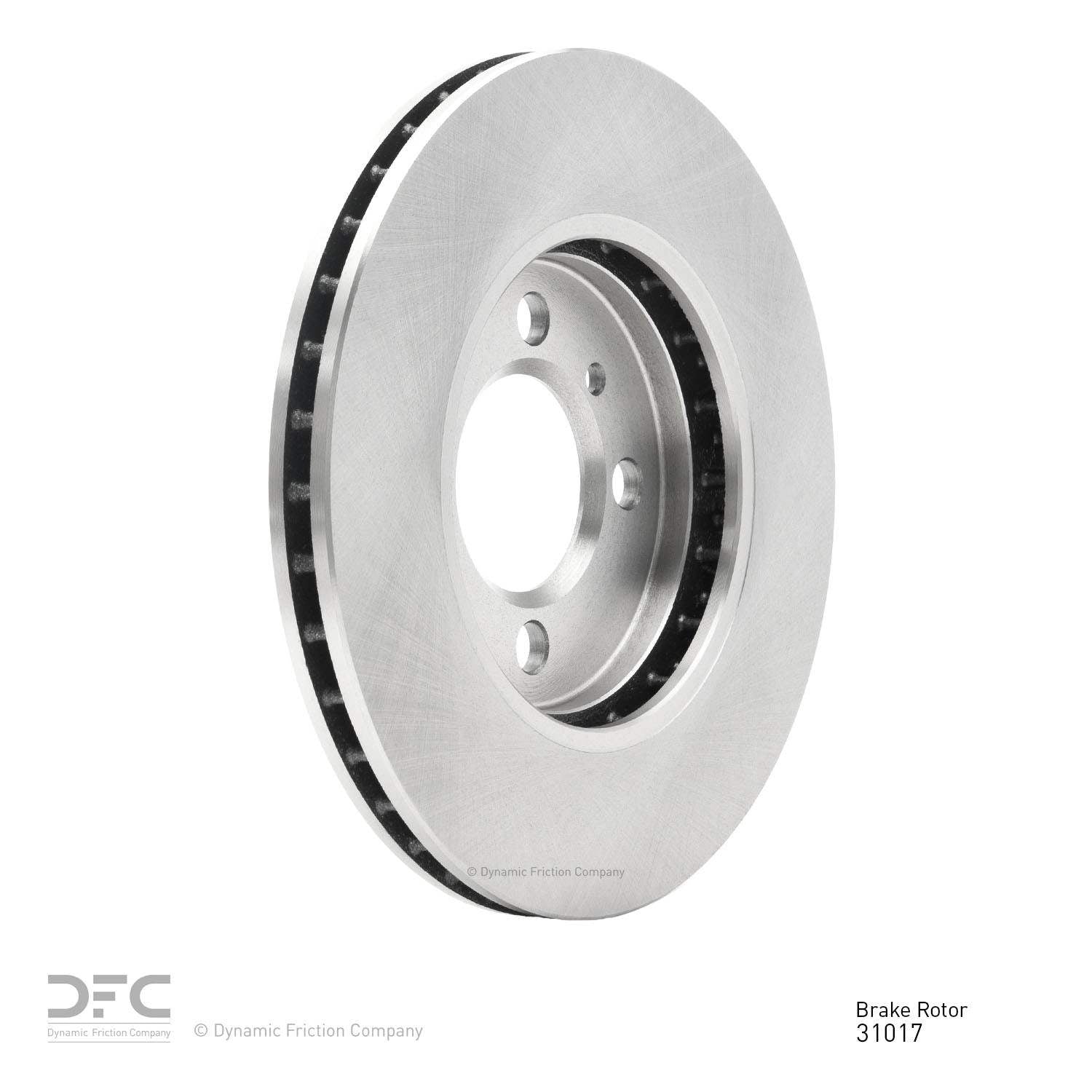 Dynamic Friction Company Disc Brake Rotor 600-31017