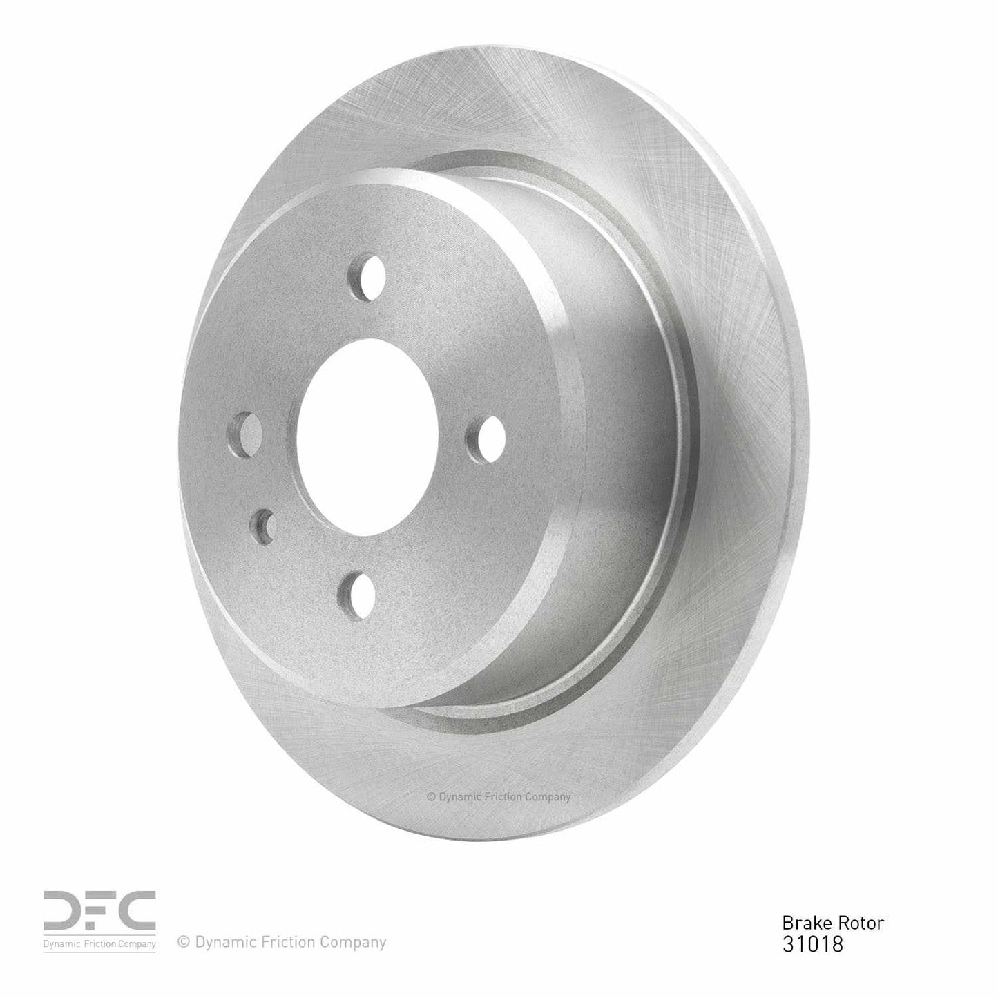 Dynamic Friction Company Disc Brake Rotor 600-31018