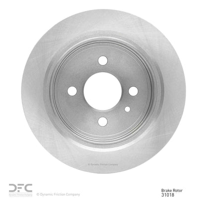 Dynamic Friction Company Disc Brake Rotor 600-31018