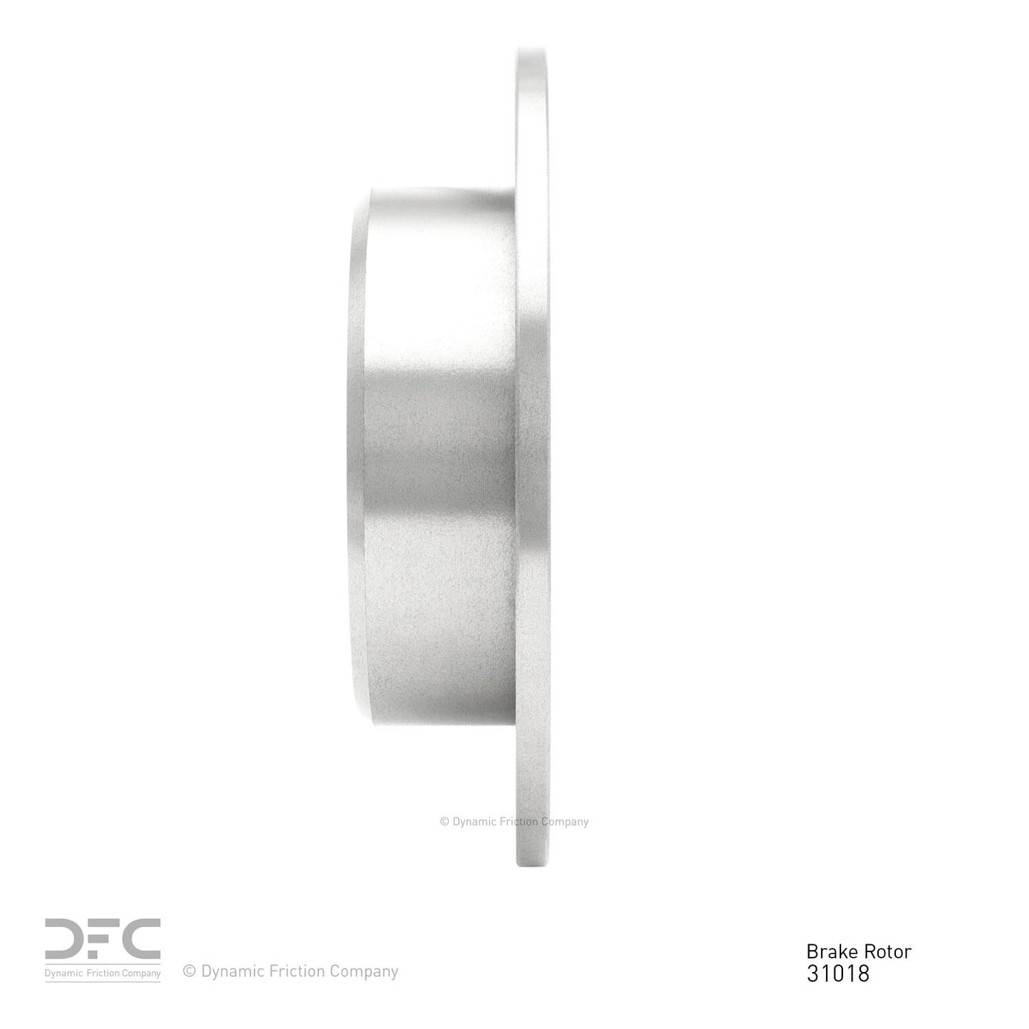 Dynamic Friction Company Disc Brake Rotor 600-31018