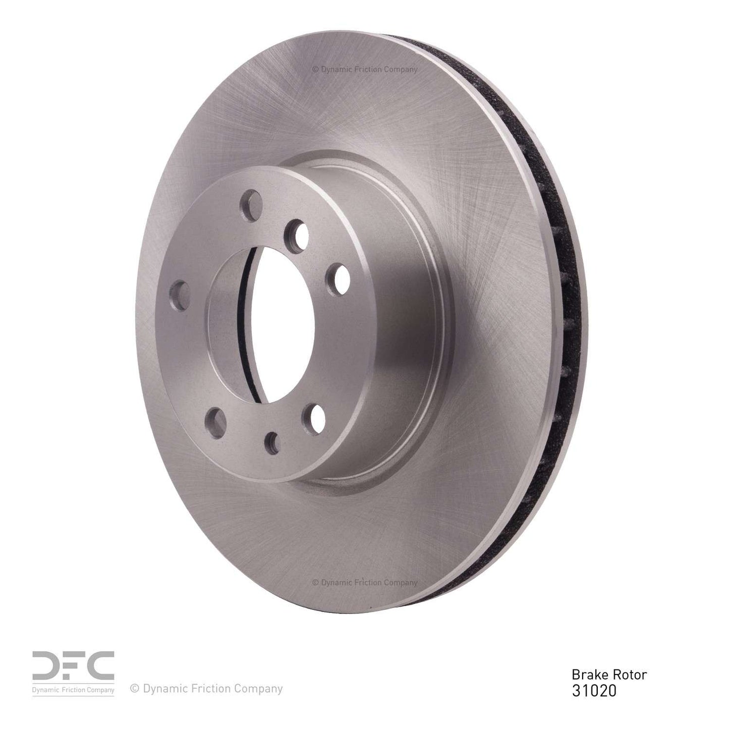 Dynamic Friction Company Disc Brake Rotor 600-31020
