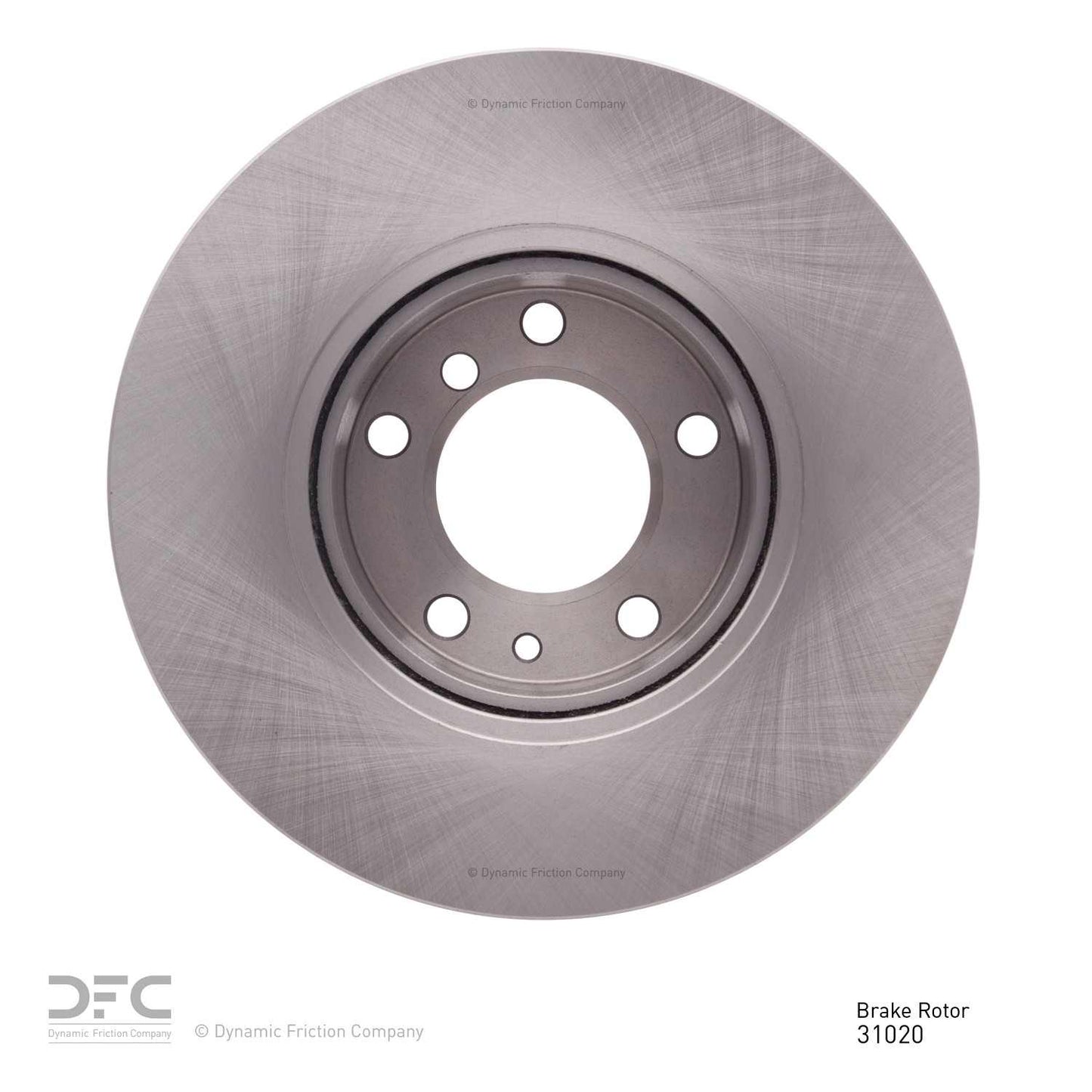 Dynamic Friction Company Disc Brake Rotor 600-31020