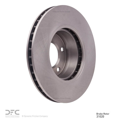 Dynamic Friction Company Disc Brake Rotor 600-31020