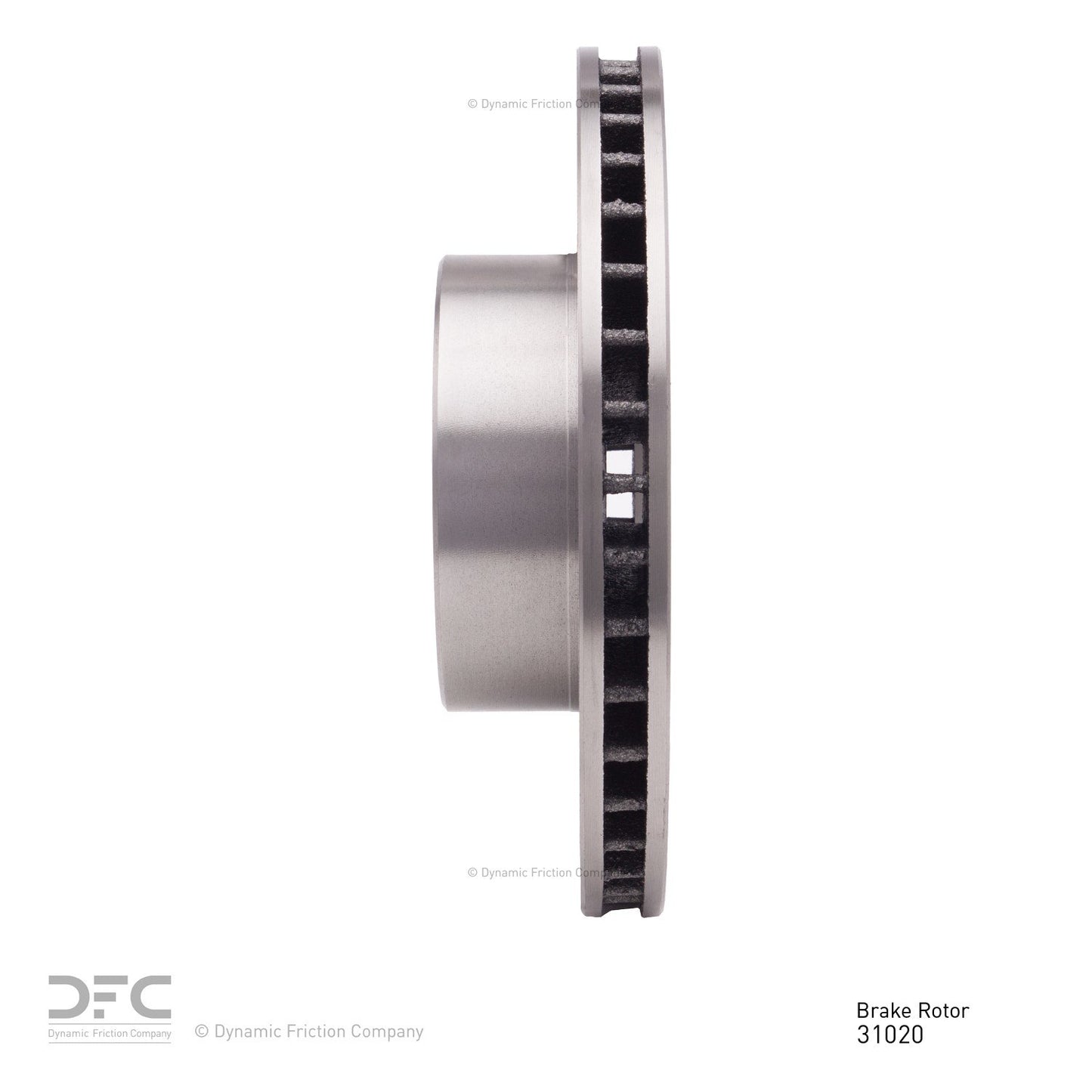Dynamic Friction Company Disc Brake Rotor 600-31020
