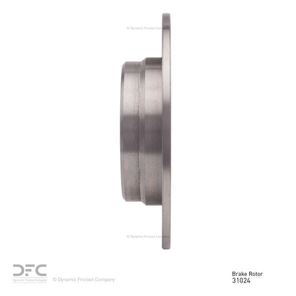 Dynamic Friction Company Disc Brake Rotor 600-31024