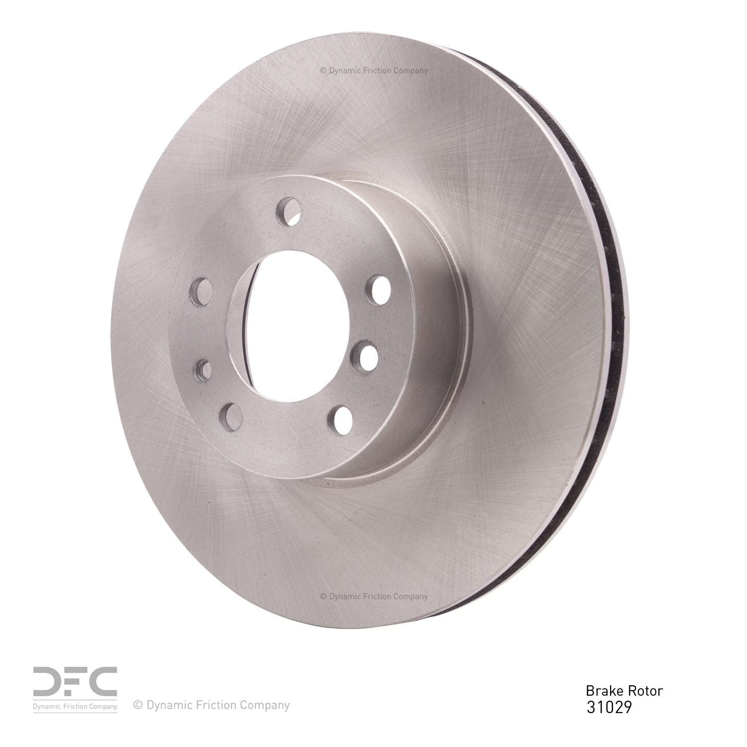 Dynamic Friction Company Disc Brake Rotor 600-31029