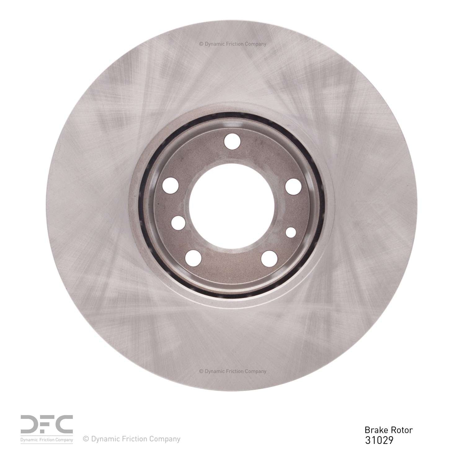 Dynamic Friction Company Disc Brake Rotor 600-31029