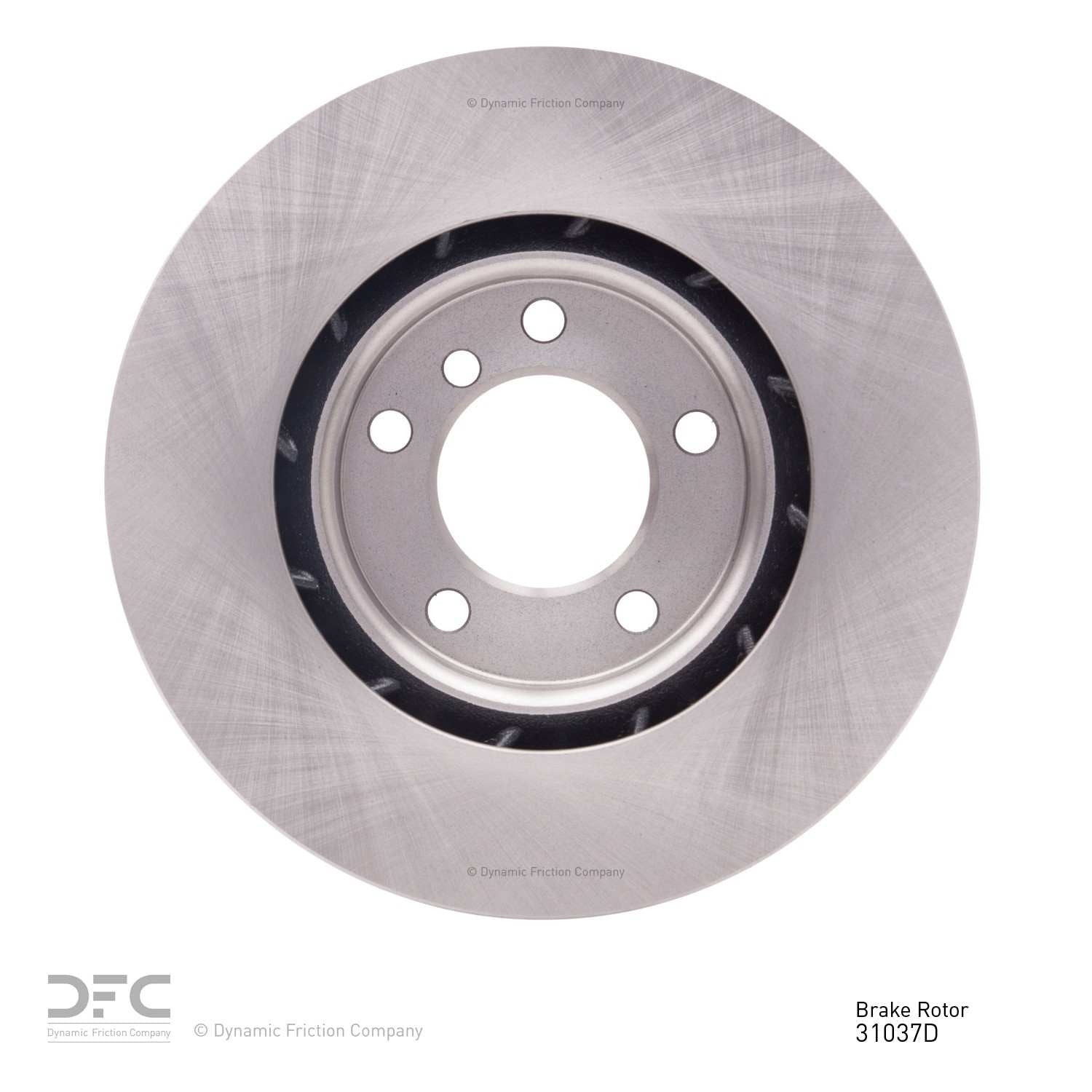 Dynamic Friction Company Disc Brake Rotor 600-31037D