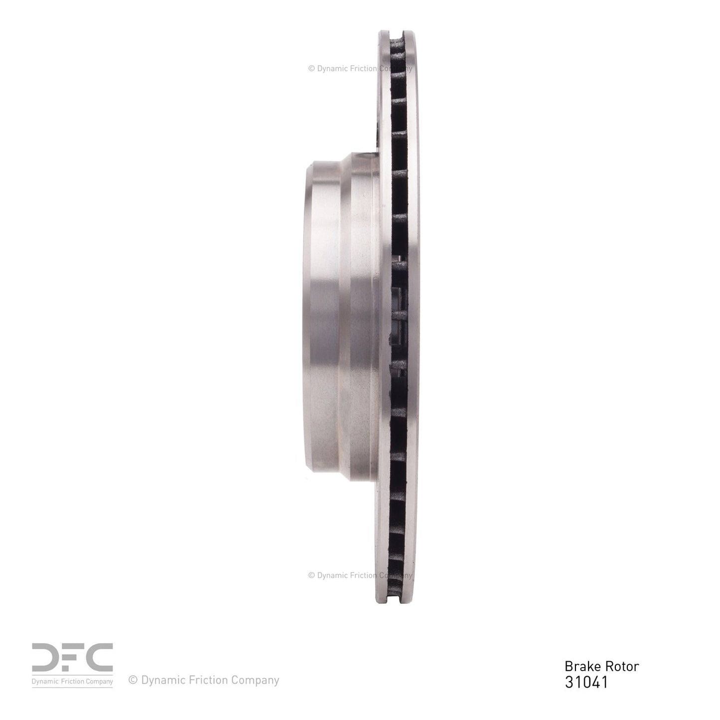 Dynamic Friction Company Disc Brake Rotor 600-31041