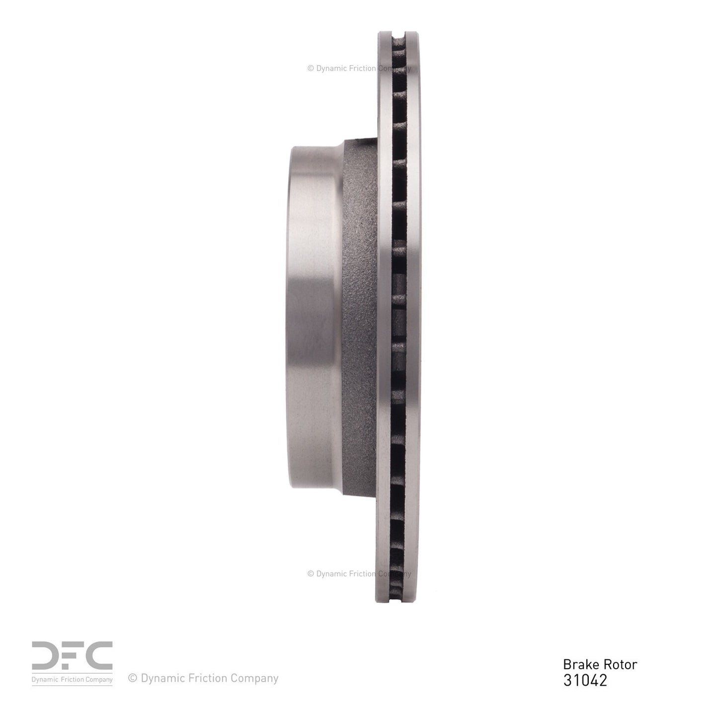 Dynamic Friction Company Disc Brake Rotor 600-31042