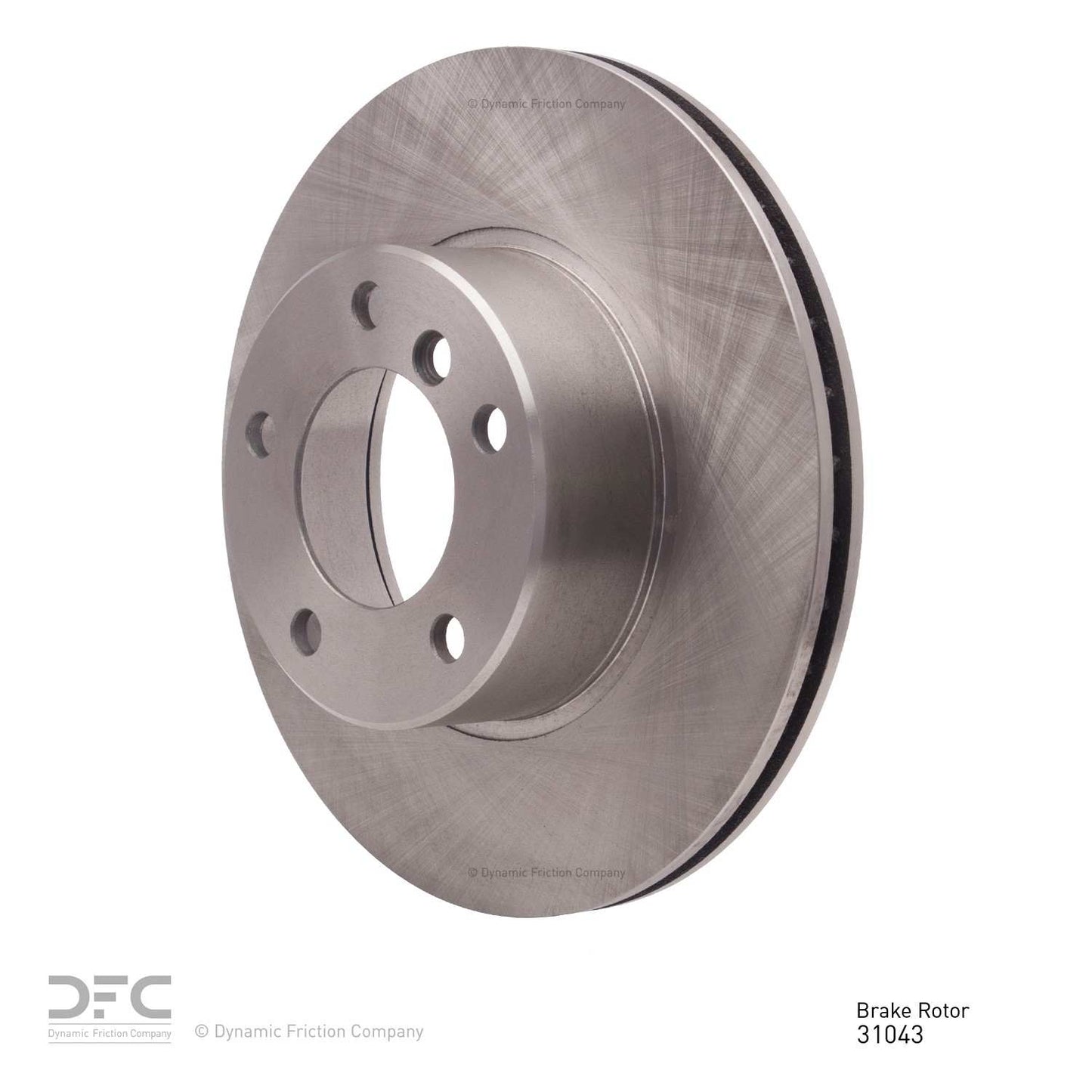Dynamic Friction Company Disc Brake Rotor 600-31043