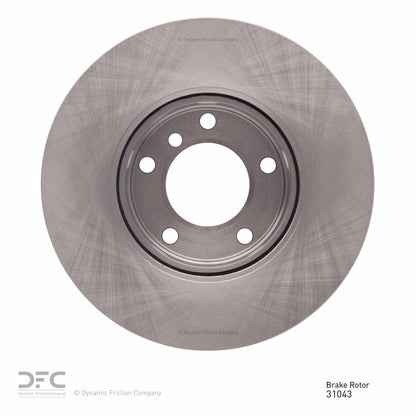 Dynamic Friction Company Disc Brake Rotor 600-31043