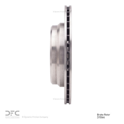 Dynamic Friction Company Disc Brake Rotor 600-31044