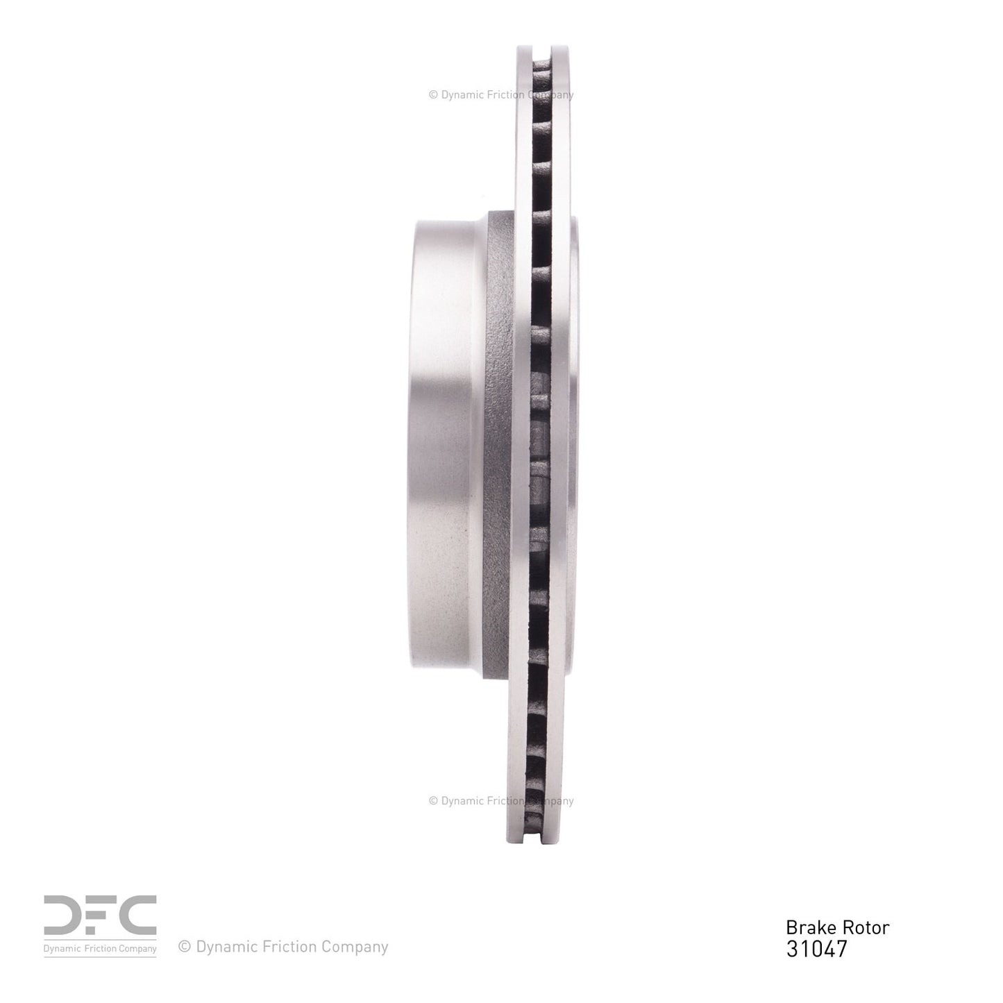 Dynamic Friction Company Disc Brake Rotor 600-31047