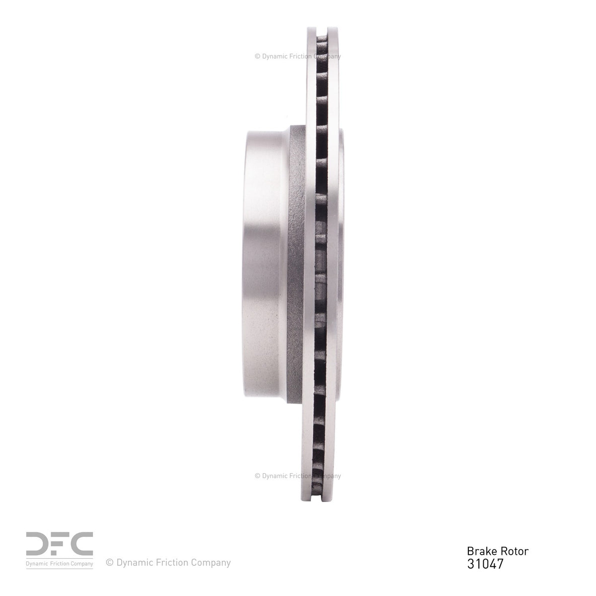 Dynamic Friction Company Disc Brake Rotor 600-31047