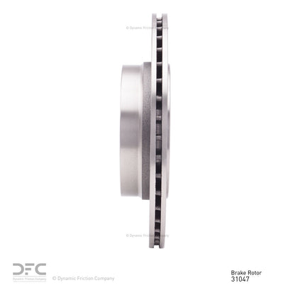 Dynamic Friction Company Disc Brake Rotor 600-31047