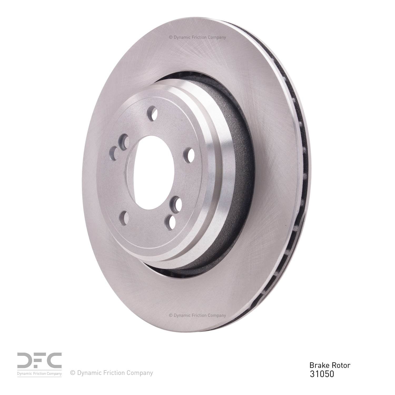 Dynamic Friction Company Disc Brake Rotor 600-31050