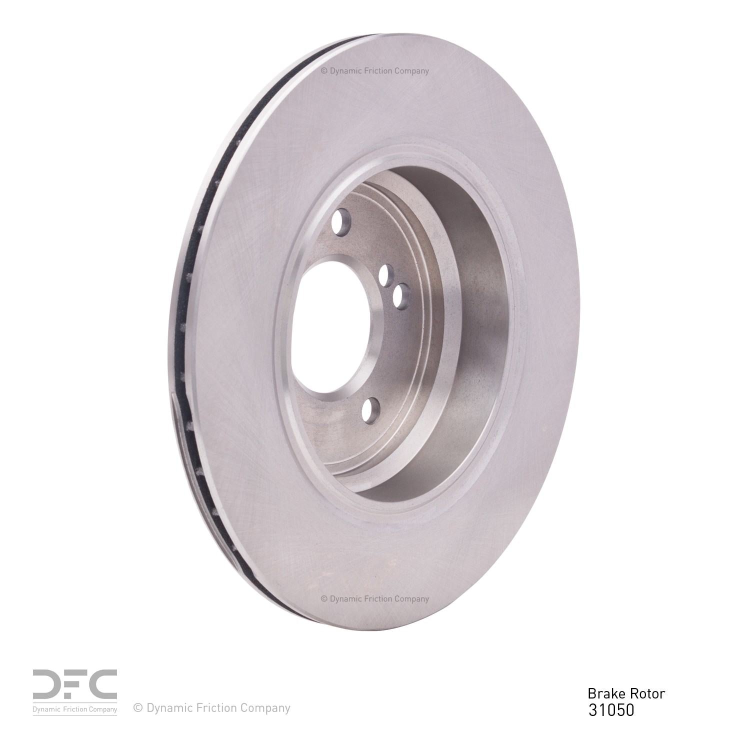 Dynamic Friction Company Disc Brake Rotor 600-31050