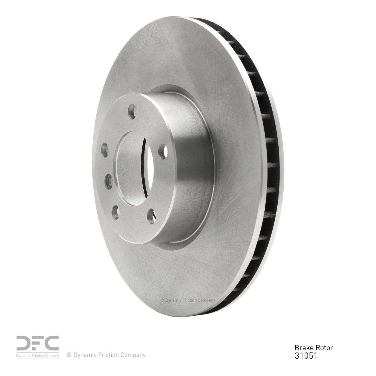 Dynamic Friction Company Disc Brake Rotor 600-31051
