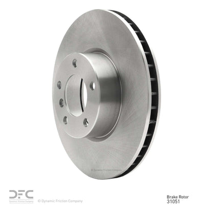 Dynamic Friction Company Disc Brake Rotor 600-31051