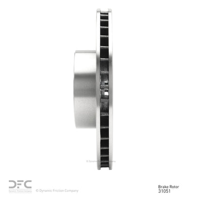 Dynamic Friction Company Disc Brake Rotor 600-31051