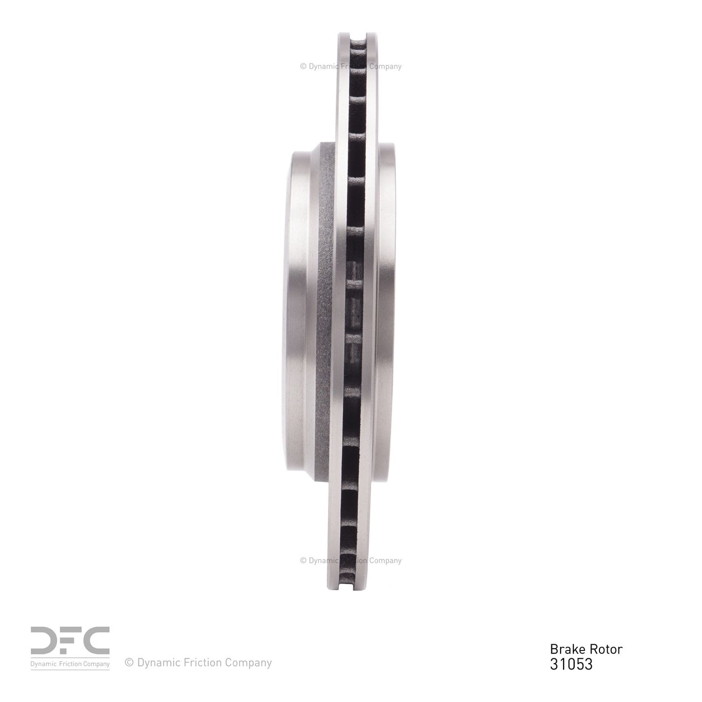 Dynamic Friction Company Disc Brake Rotor 600-31053