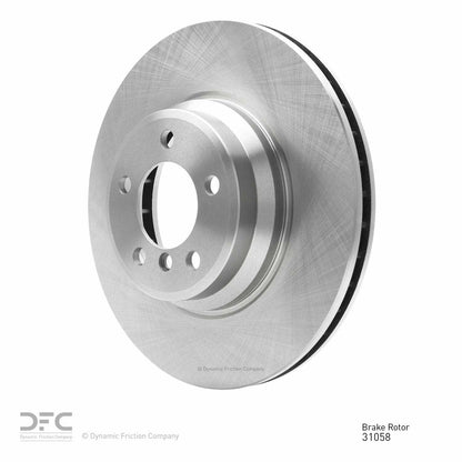 Dynamic Friction Company Disc Brake Rotor 600-31058