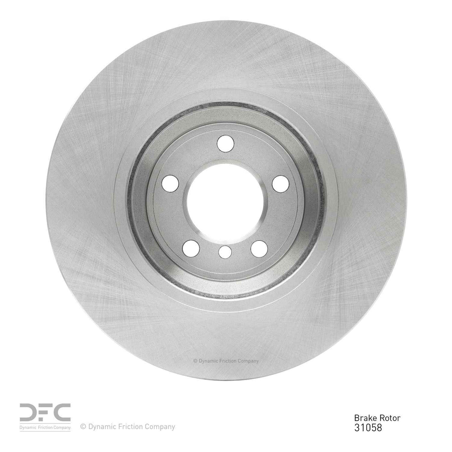 Dynamic Friction Company Disc Brake Rotor 600-31058