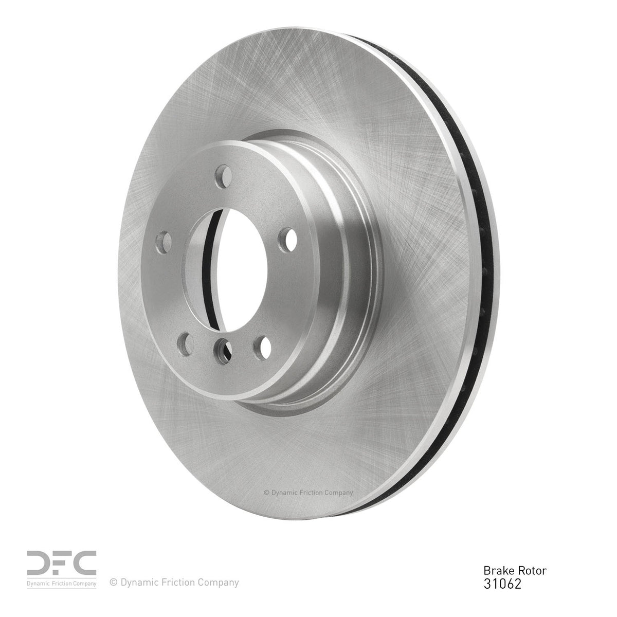 Dynamic Friction Company Disc Brake Rotor 600-31062