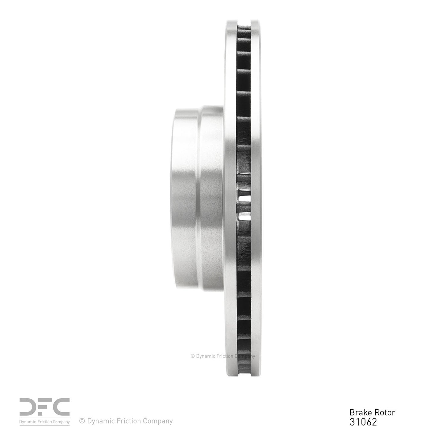 Dynamic Friction Company Disc Brake Rotor 600-31062