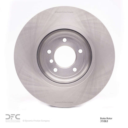 Dynamic Friction Company Disc Brake Rotor 600-31063