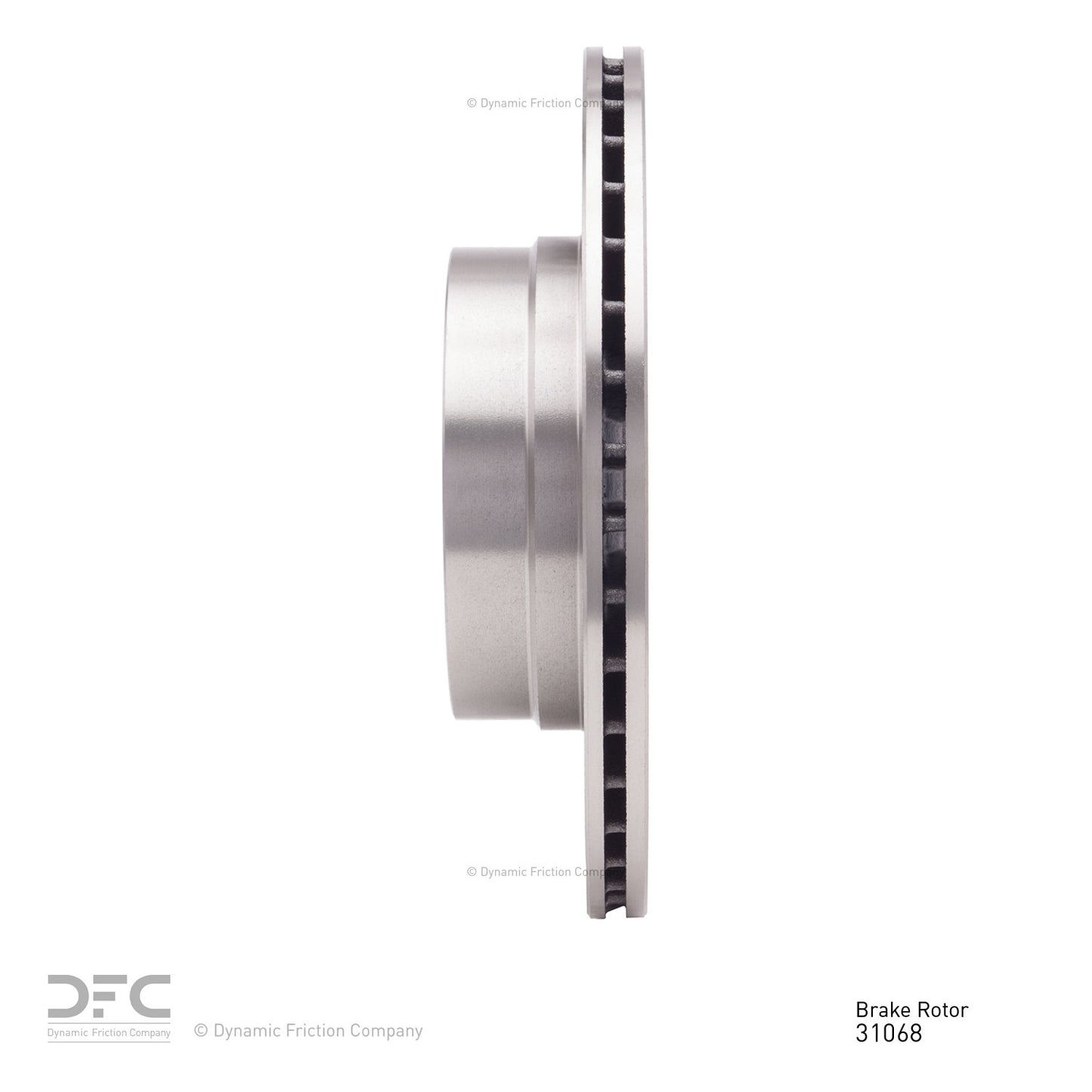 Dynamic Friction Company Disc Brake Rotor 600-31068