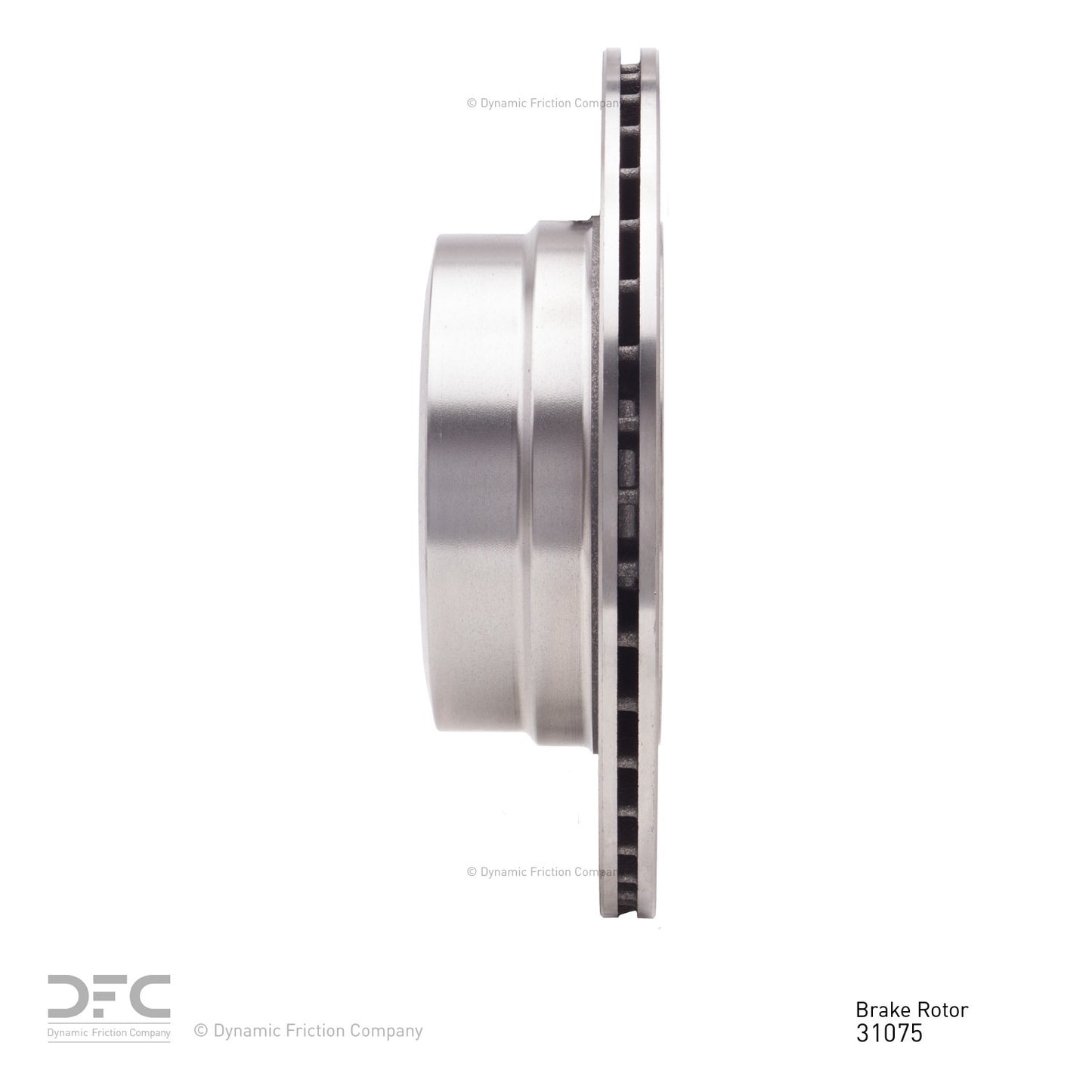 Dynamic Friction Company Disc Brake Rotor 600-31075