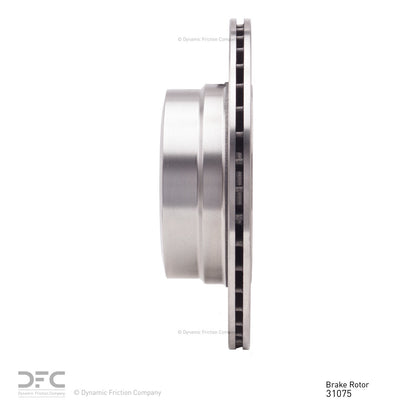 Dynamic Friction Company Disc Brake Rotor 600-31075