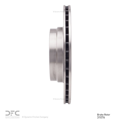 Dynamic Friction Company Disc Brake Rotor 600-31076