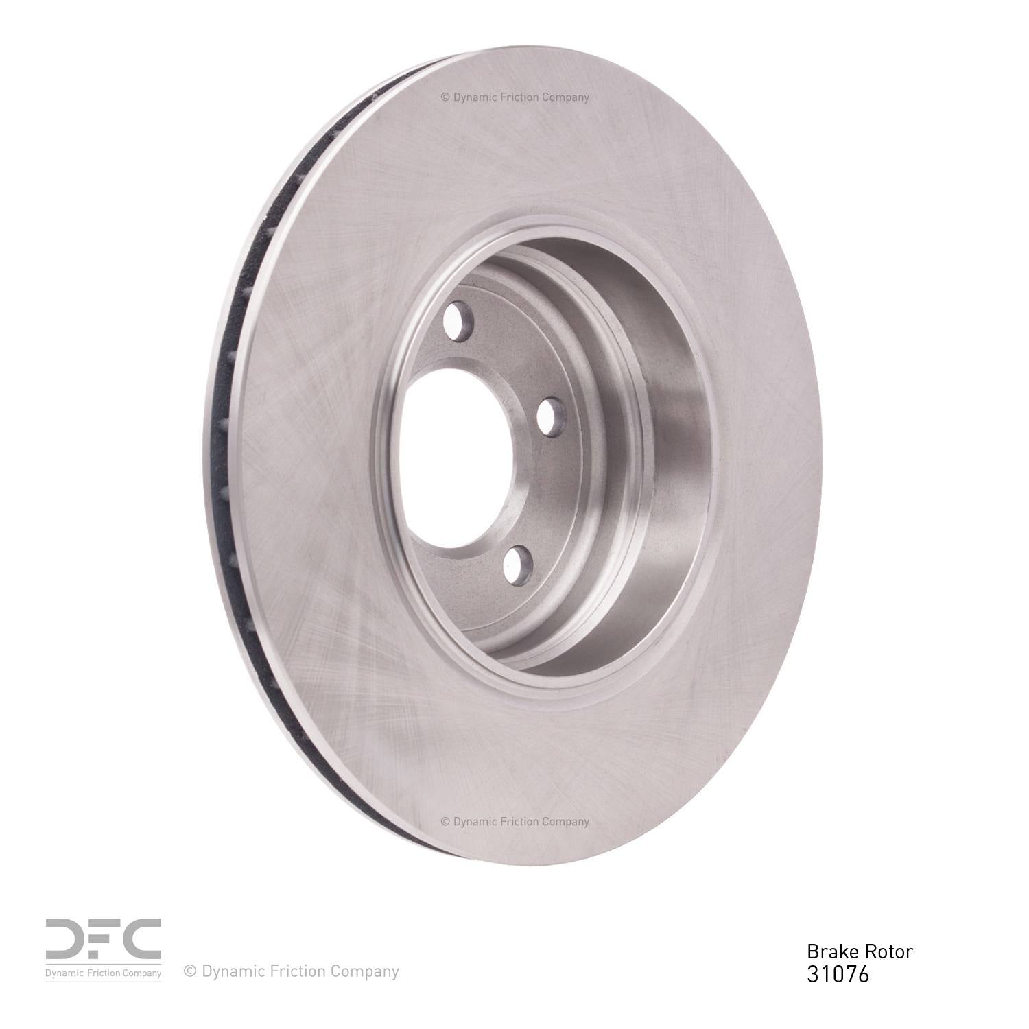 Dynamic Friction Company Disc Brake Rotor 600-31076