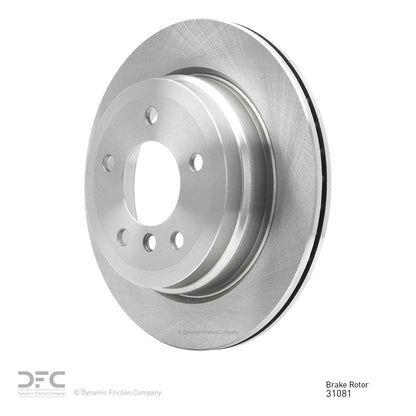 Dynamic Friction Company Disc Brake Rotor 600-31081