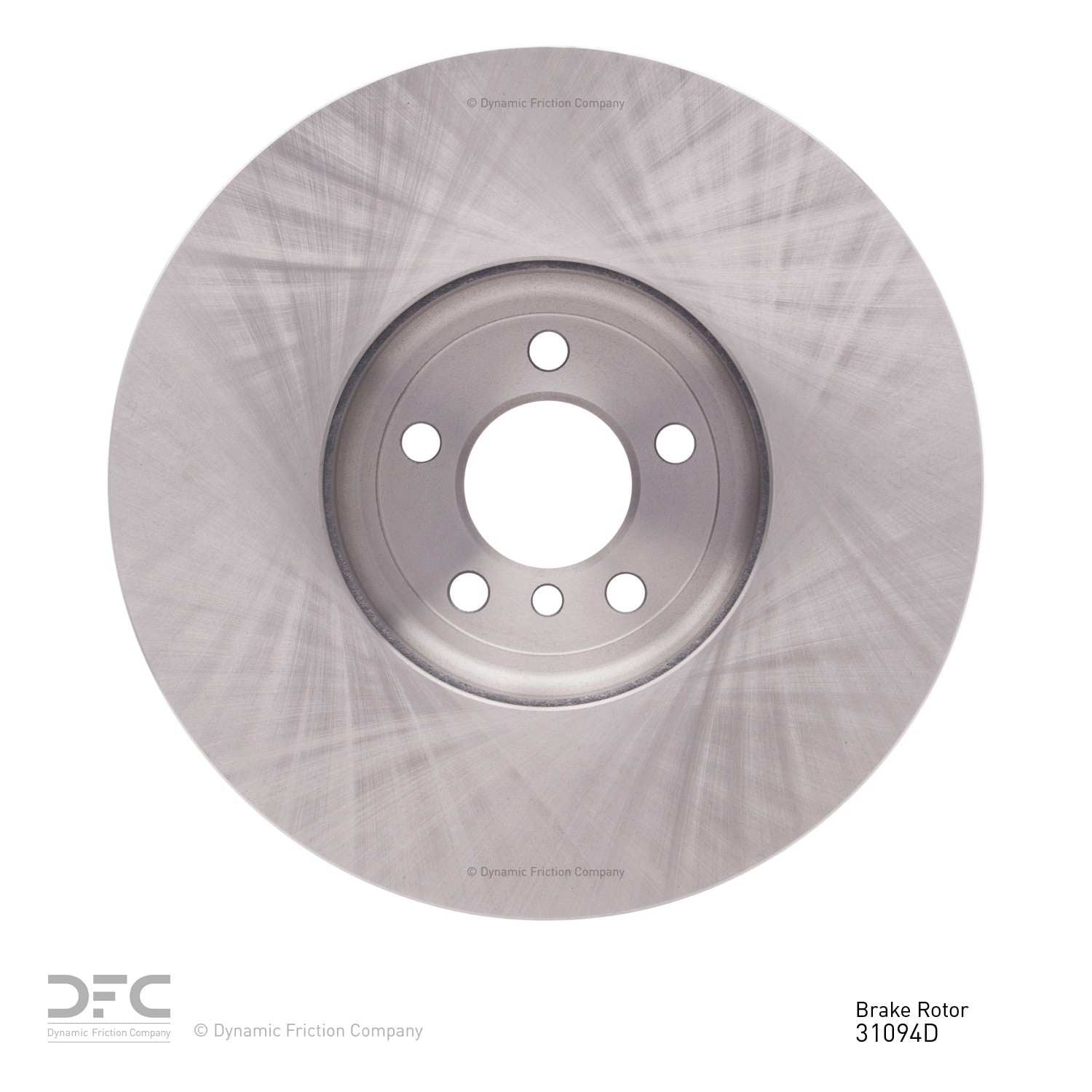 Dynamic Friction Company Disc Brake Rotor 600-31094D