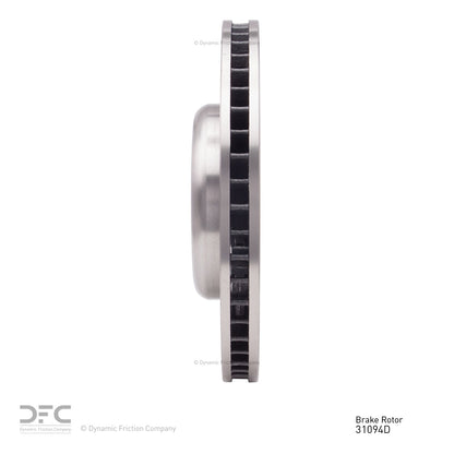 Dynamic Friction Company Disc Brake Rotor 600-31094D